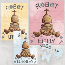 Load image into Gallery viewer, Robot Baby Jigsaw Various Sizes &amp; Pieces
