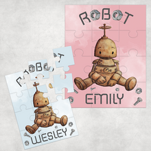 Load image into Gallery viewer, Robot Baby Jigsaw Various Sizes &amp; Pieces
