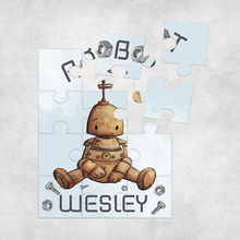 Load image into Gallery viewer, Robot Baby Jigsaw Various Sizes &amp; Pieces
