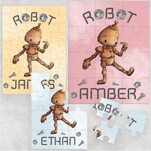 Load image into Gallery viewer, Robot Jigsaw Various Sizes &amp; Pieces
