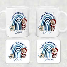 Load image into Gallery viewer, Santa Bear Christmas Eve Mug and Coaster Set
