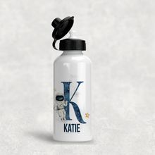 Load image into Gallery viewer, Space Alphabet Personalised Aluminium Water Bottle 400/600ml
