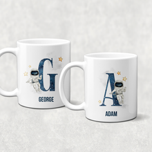 Load image into Gallery viewer, Space Alphabet Mug &amp; Coaster
