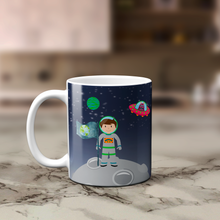Load image into Gallery viewer, Space Themed Kids Unbreakable Mug - Mug - Molly Dolly Crafts
