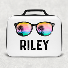 Load image into Gallery viewer, Sunglasses Personalised Insulated Lunch Bag
