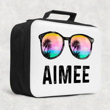 Load image into Gallery viewer, Sunglasses Personalised Insulated Lunch Bag
