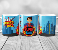 Load image into Gallery viewer, Super Dad Father&#39;s Day Mug - Mug - Molly Dolly Crafts
