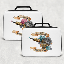 Load image into Gallery viewer, Tattoo Addicted to Ink Personalised Insulated Lunch Bag
