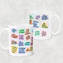 Load image into Gallery viewer, Teacher Affirmations Pastel Personalised Mug
