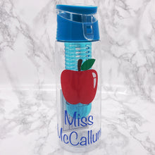 Load image into Gallery viewer, Personalised Teacher 700ml Adult Fruit Infuser Water Bottle | Teacher End of School Gift - Bottles - Molly Dolly Crafts
