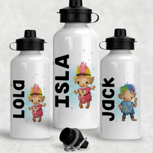 Load image into Gallery viewer, Troll Personalised Aluminium Water Bottle 400/600ml
