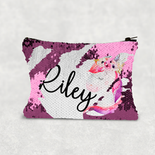 Load image into Gallery viewer, Unicorn Personalised Sequin Bag
