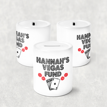 Load image into Gallery viewer, Vegas Holiday Personalised Money Pot
