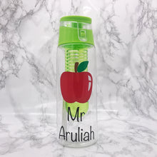 Load image into Gallery viewer, Personalised Teacher 700ml Adult Fruit Infuser Water Bottle | Teacher End of School Gift - Bottles - Molly Dolly Crafts
