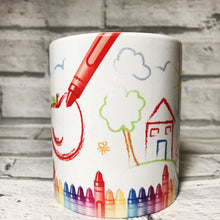 Load image into Gallery viewer, Personalised Best Teacher Gift Mug - Mug - Molly Dolly Crafts
