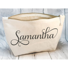 Load image into Gallery viewer, Personalised Make Up Bag - Make Up Bag - Molly Dolly Crafts
